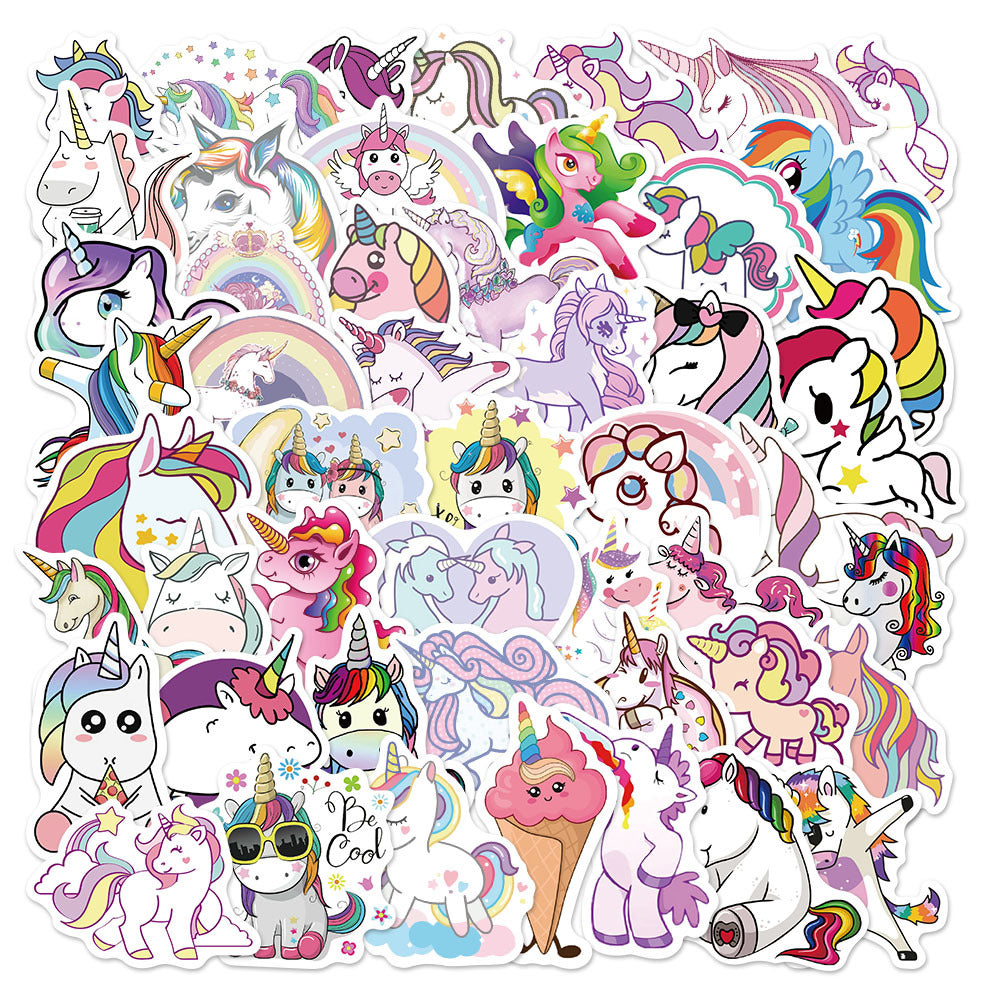 50pcs Unicorn 2 Stickers