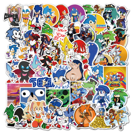 50pcs Sonic 2 Stickers