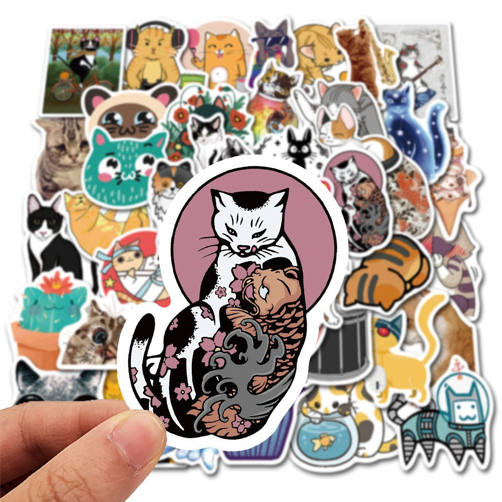 50pcs Cat 1 Stickers