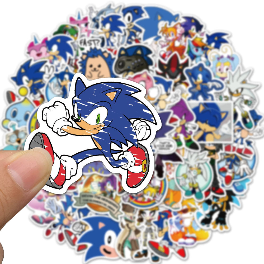 50pcs Sonic 1 Stickers