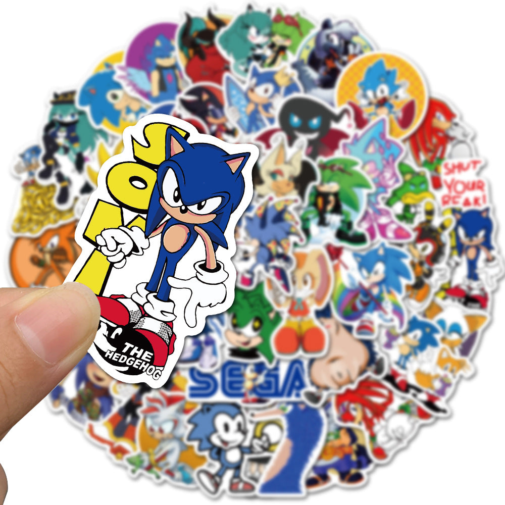 50pcs Sonic 2 Stickers