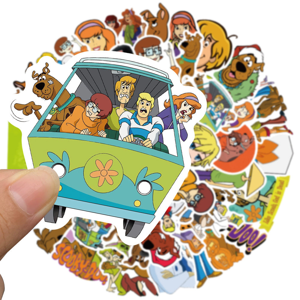 50pcs Scooby Doo 2 Stickers