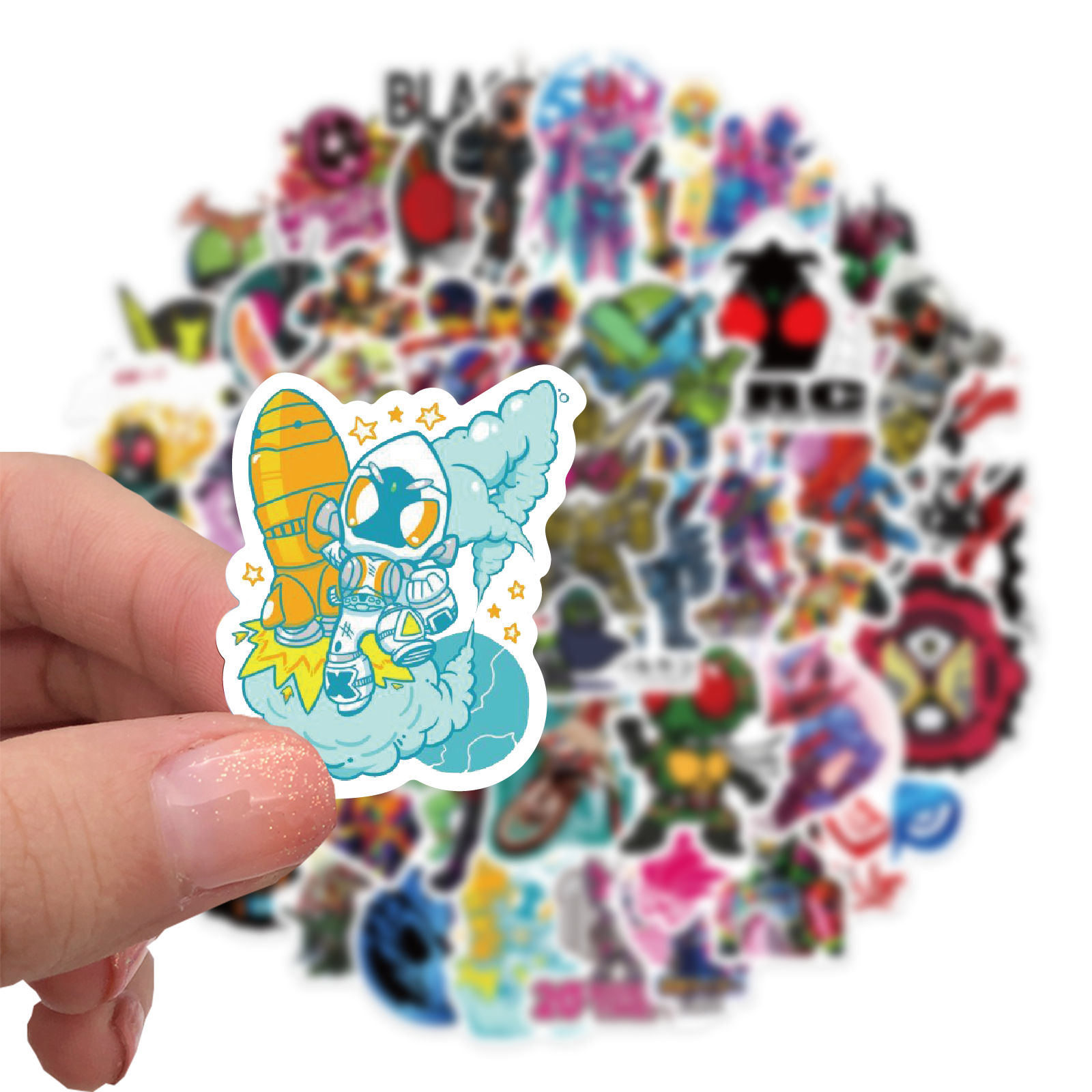 50pcs Kamen Rider Stickers – AU Sticker World