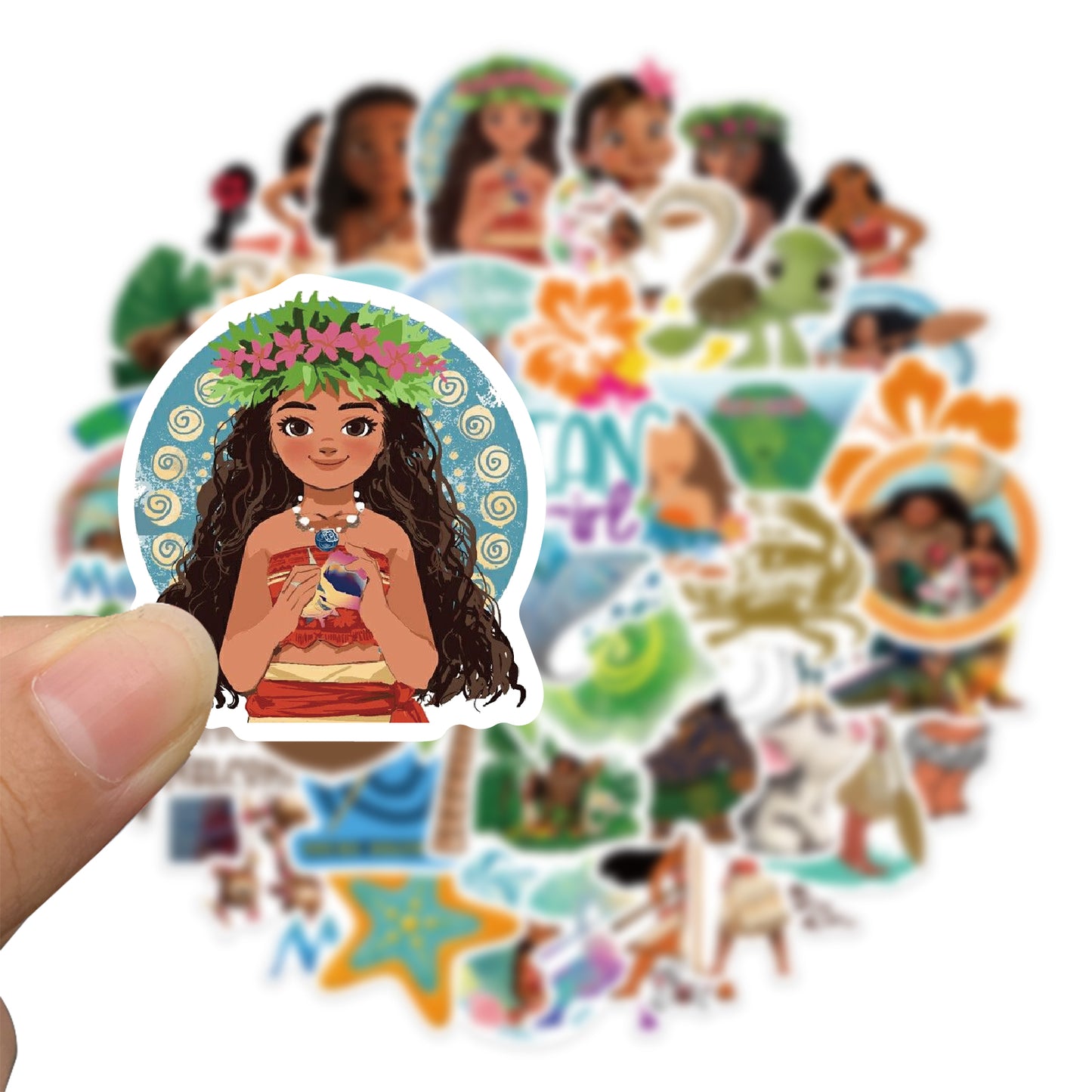 50pcs Moana Stickers