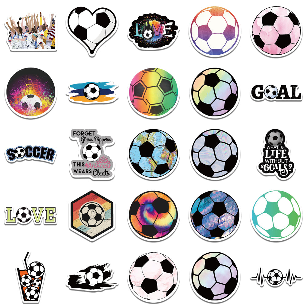 50pcs Soccer 2 Stickers