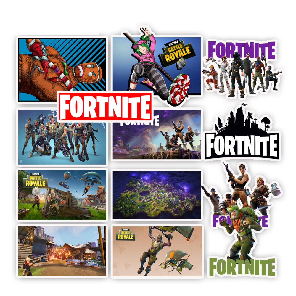 46pcs Fortnite Stickers