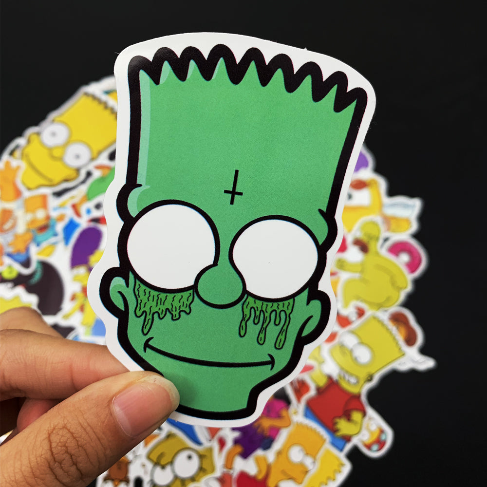 50pcs Simpson Stickers