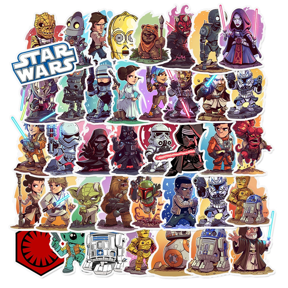 50pcs Star Wars 1 Stickers