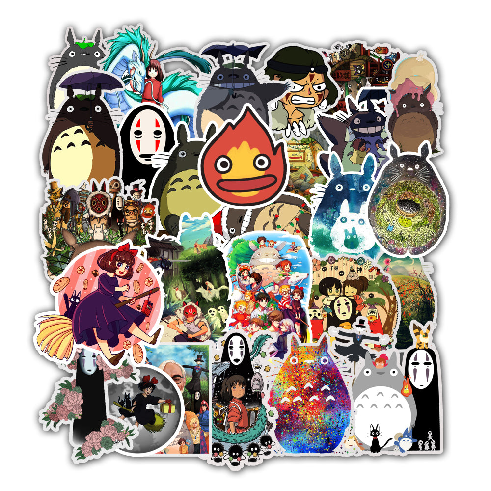 50pcs Miyazaki 1 Stickers – AU Sticker World