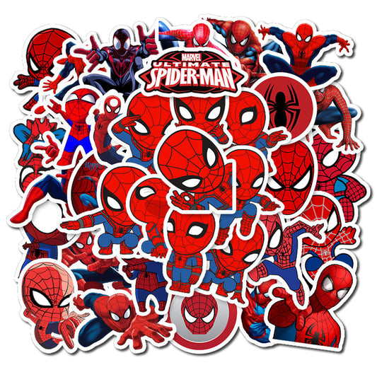 35pcs Spiderman Stickers