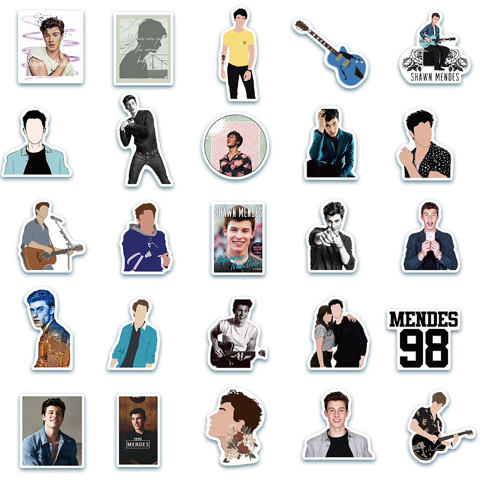 50pcs Shawn Mendes Stickers