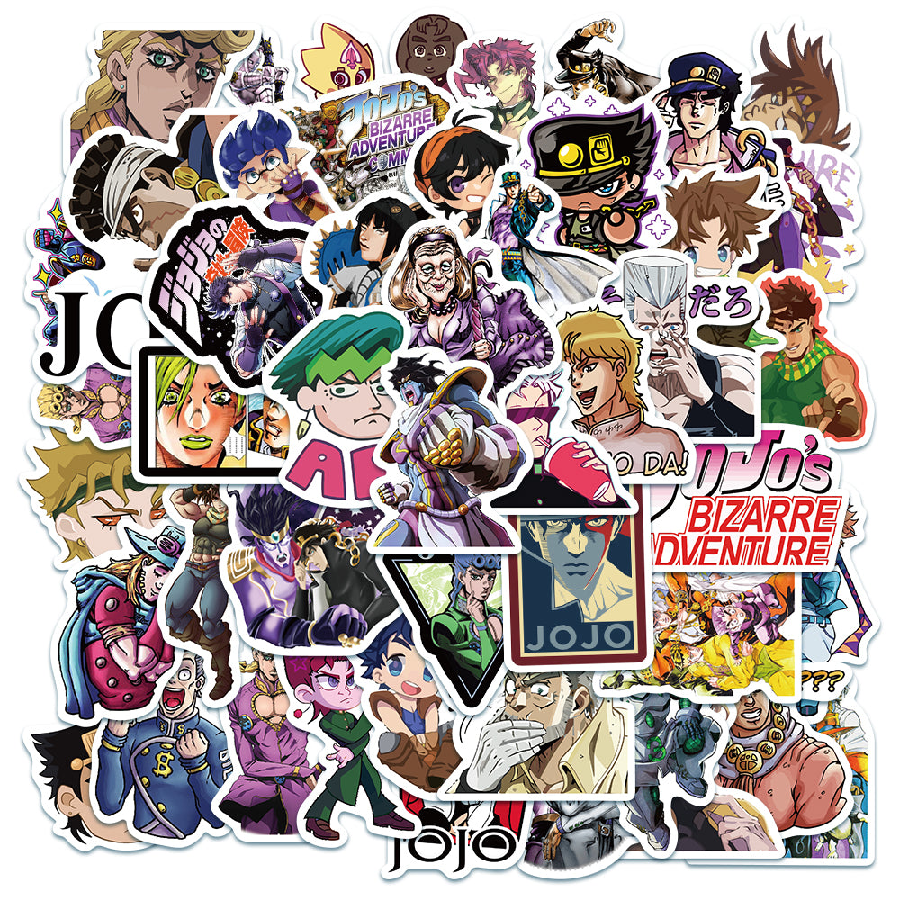 50pcs JoJo's Bizarre Adventure 1 Stickers