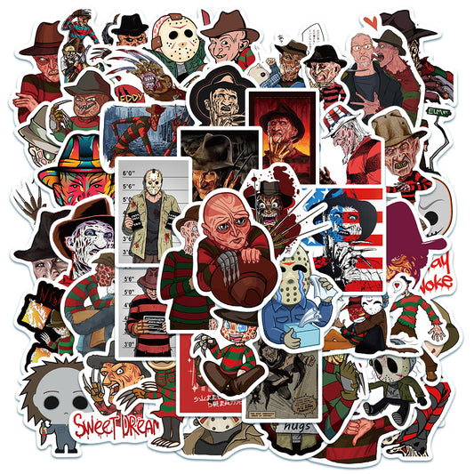 50pcs Freddy Krueger Stickers