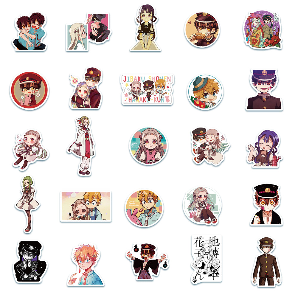 50pcs Toilet Bound Hanako Stickers