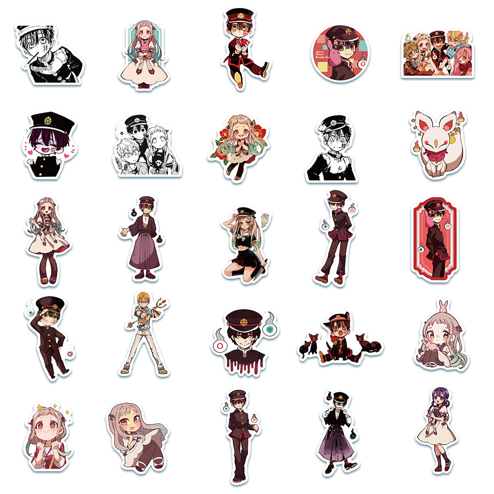 50pcs Toilet Bound Hanako Stickers