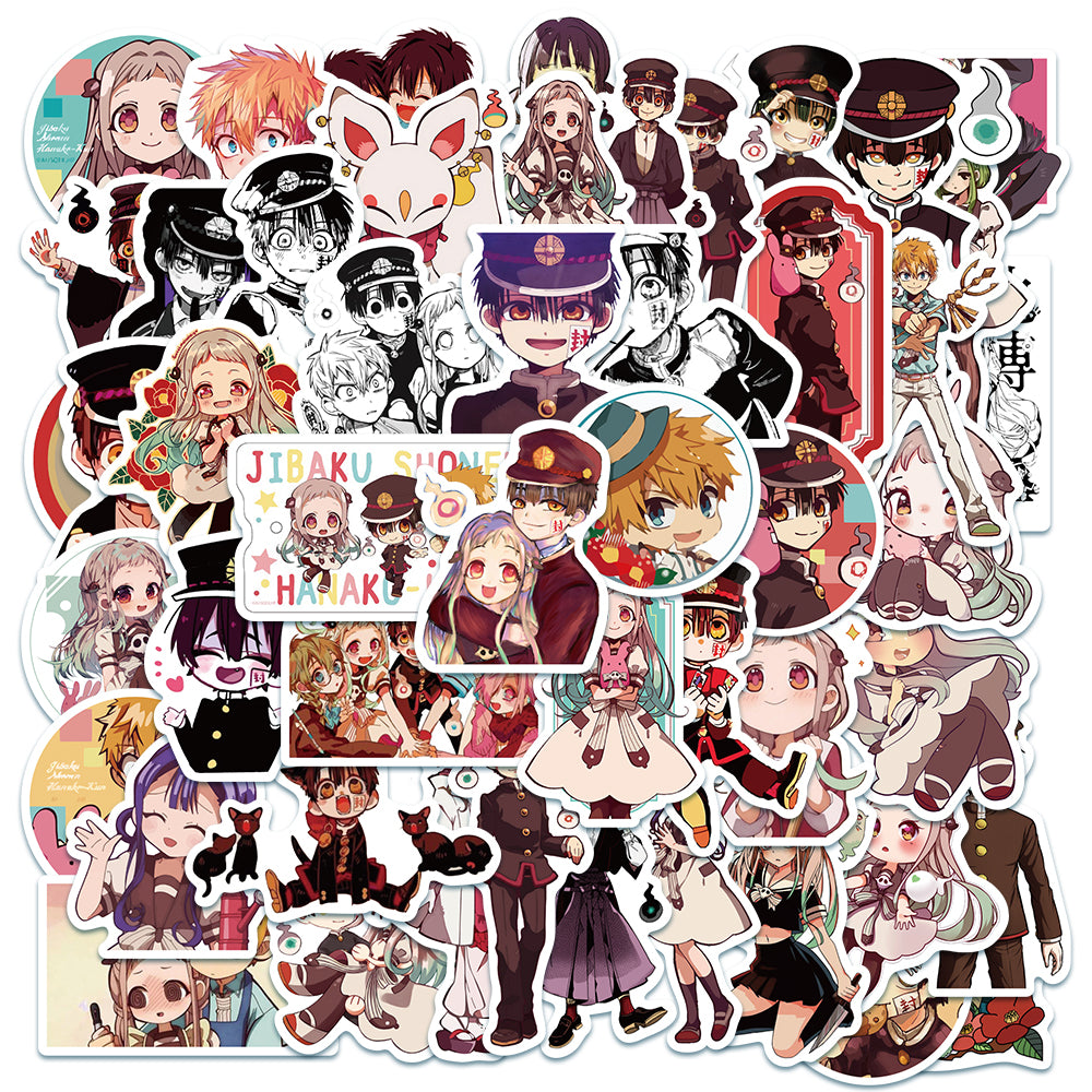 50pcs Toilet Bound Hanako Stickers