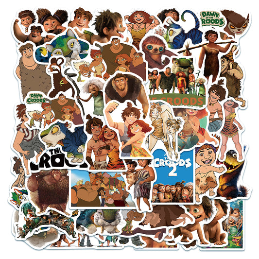 50pcs The Croods Movie Stickers