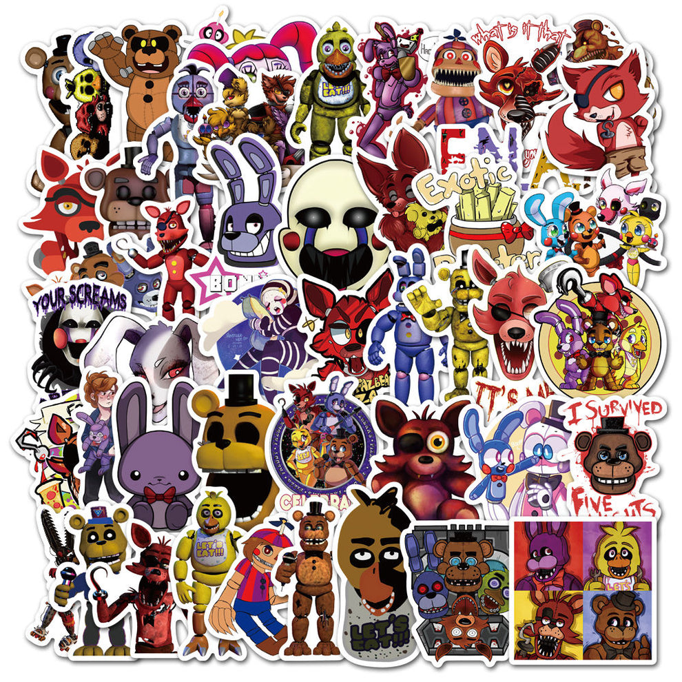50pcs Five Nights at Freddy's 1 Stickers – AU Sticker World