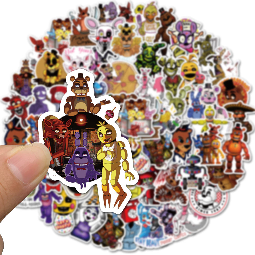 Five Nights at Freddy's Stickers, 50 PCS