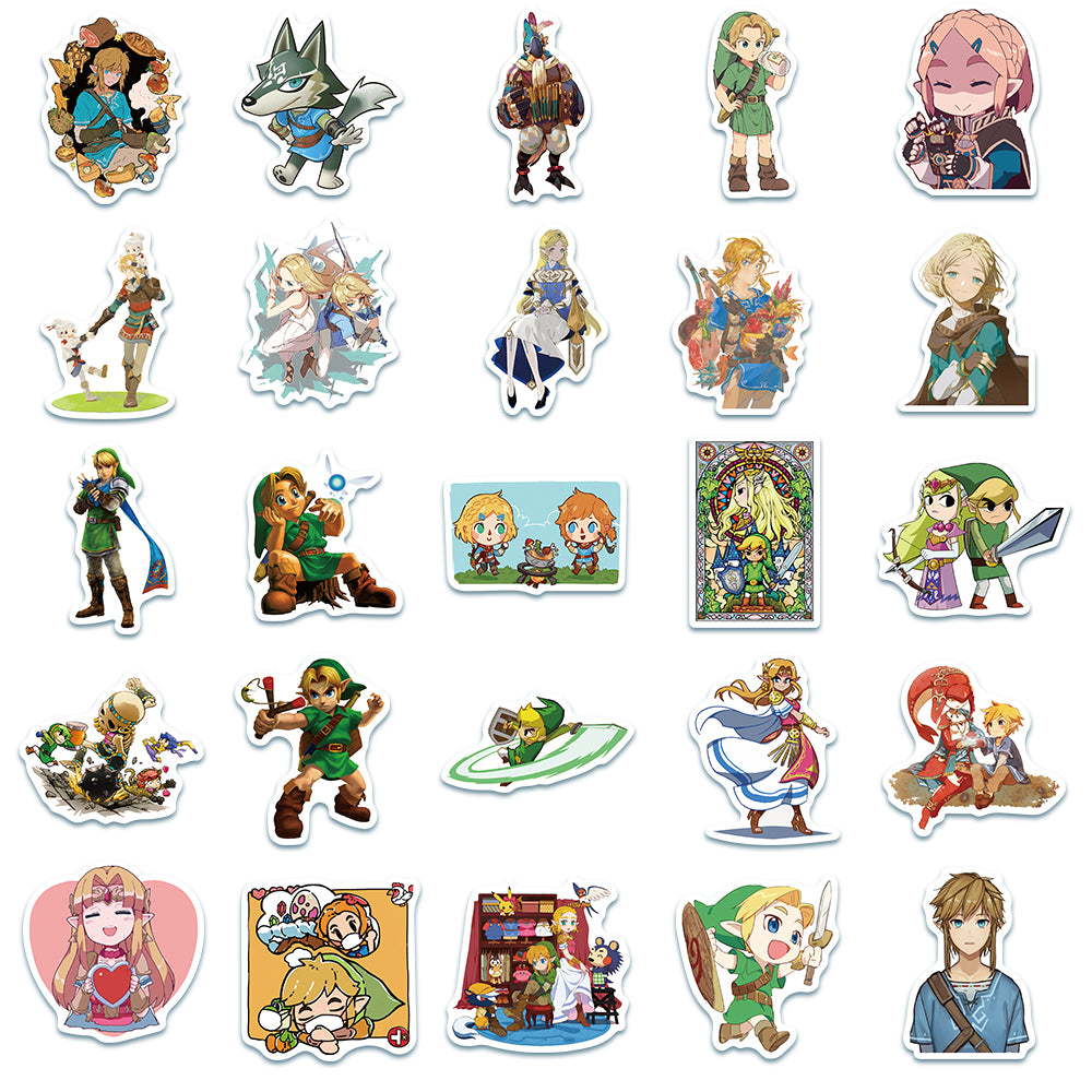 50pcs Zelda Stickers