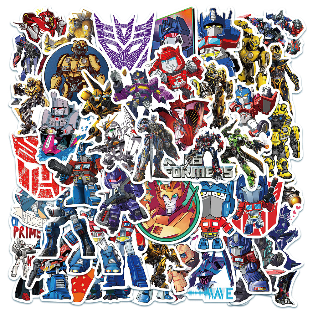 50pcs Transformers 1 Stickers