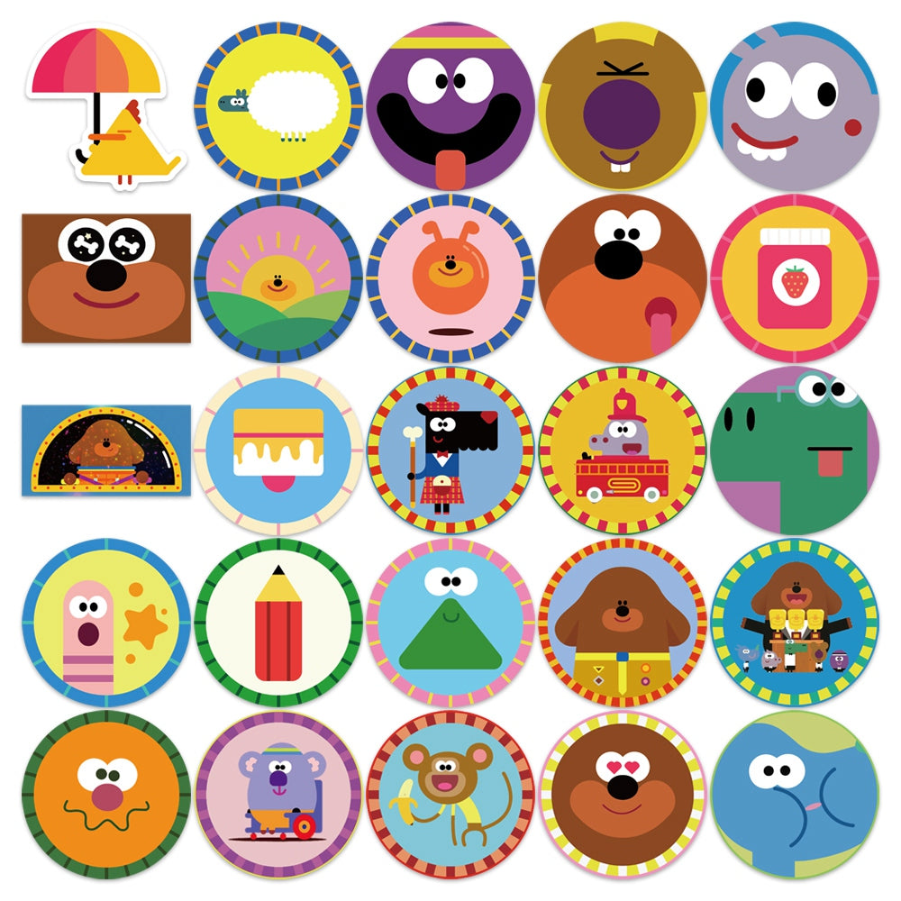 Duggee 50pcs Hey Duggee Stickers – AU Sticker World