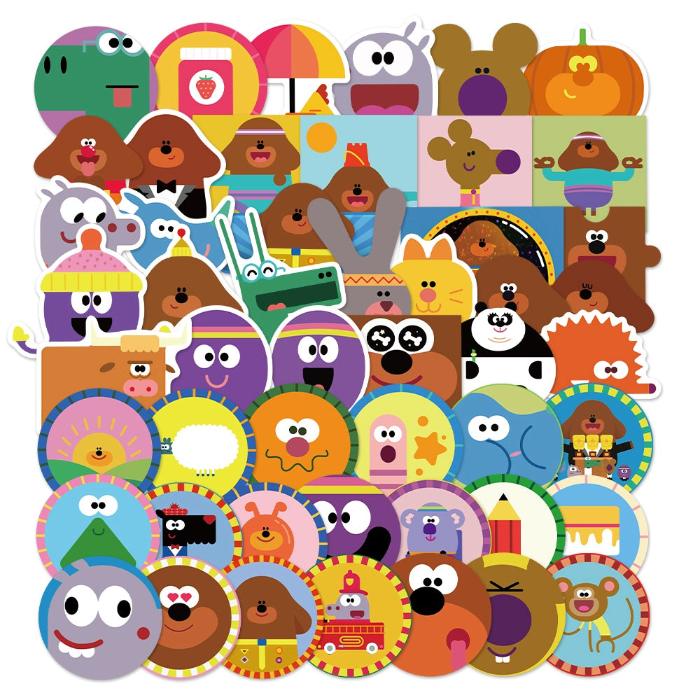 50pcs Hey Duggee Stickers – AU Sticker World