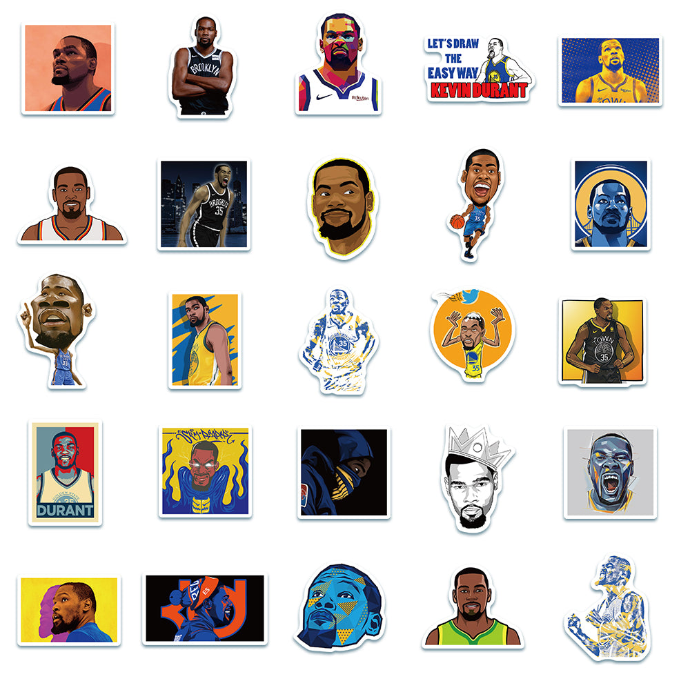 50pcs Kevin Durant Stickers