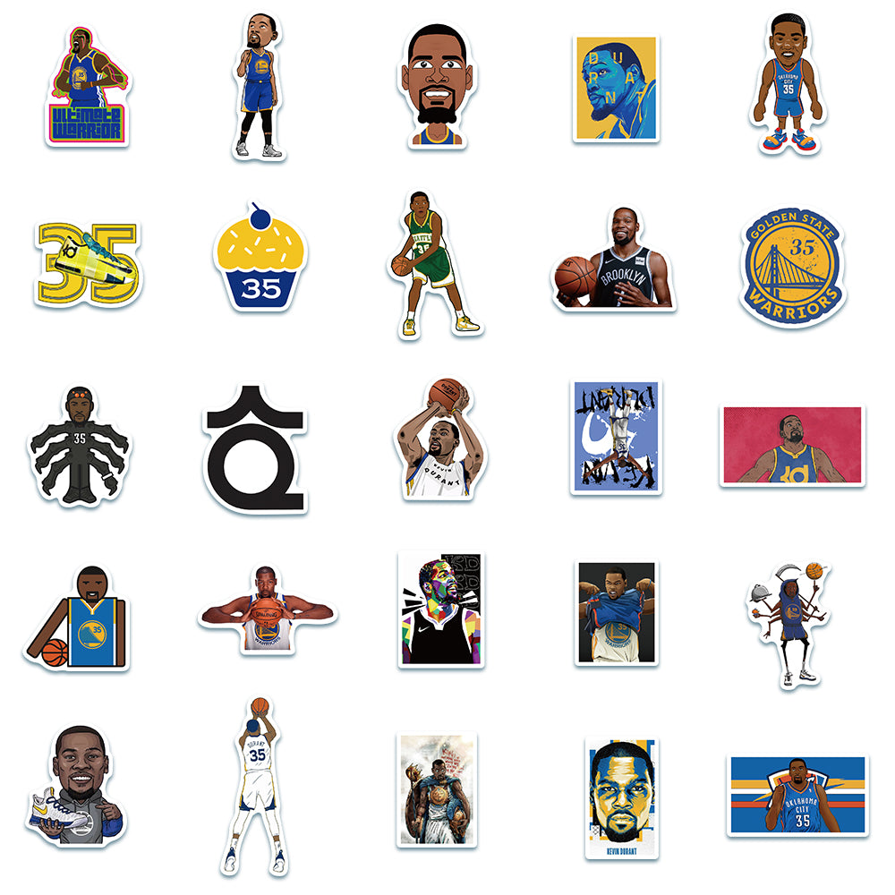 50pcs Kevin Durant Stickers