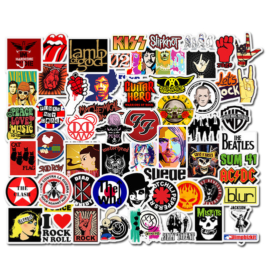 Rock Instruments Sticker Music – AU Sticker World