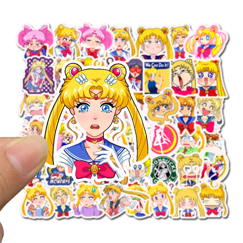 50pcs Sailor Moon Stickers