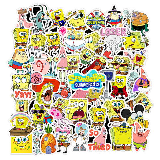 50pcs Sponge Bob 1 Stickers
