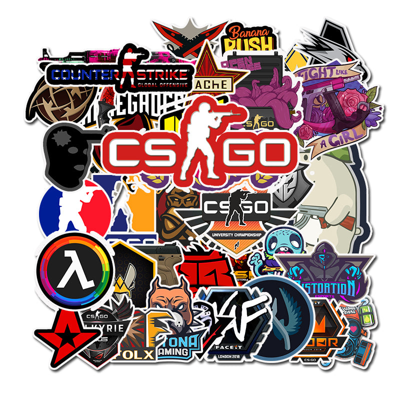 50pcs CS Go Stickers – AU Sticker World