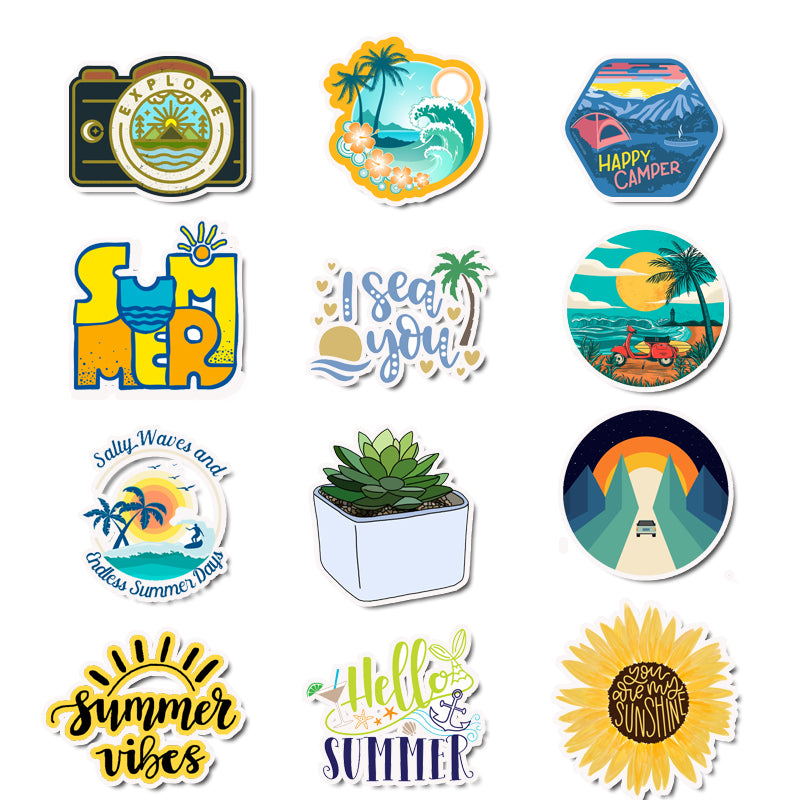 50pcs Outdoors Stickers
