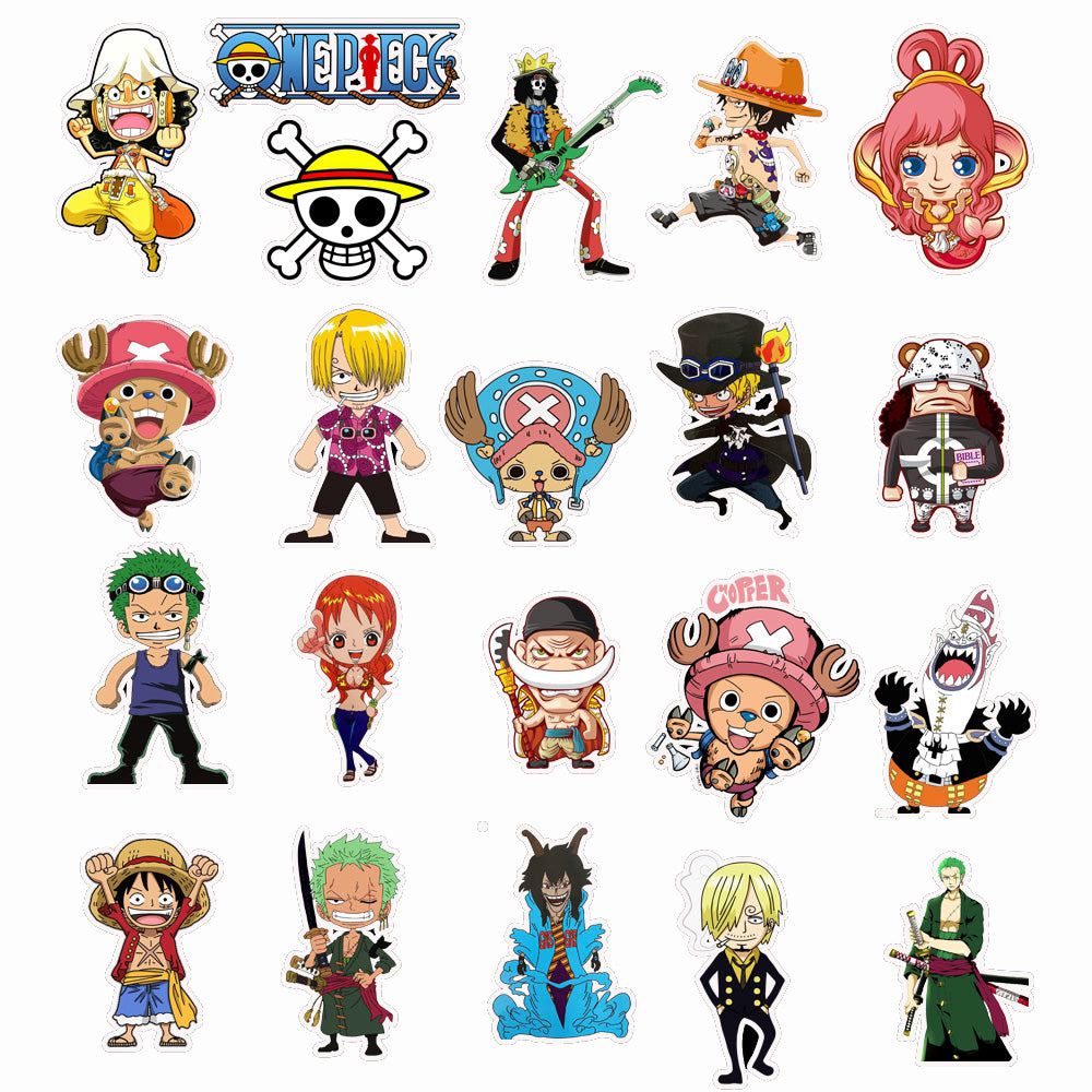 50pcs One Piece Stickers – AU Sticker World