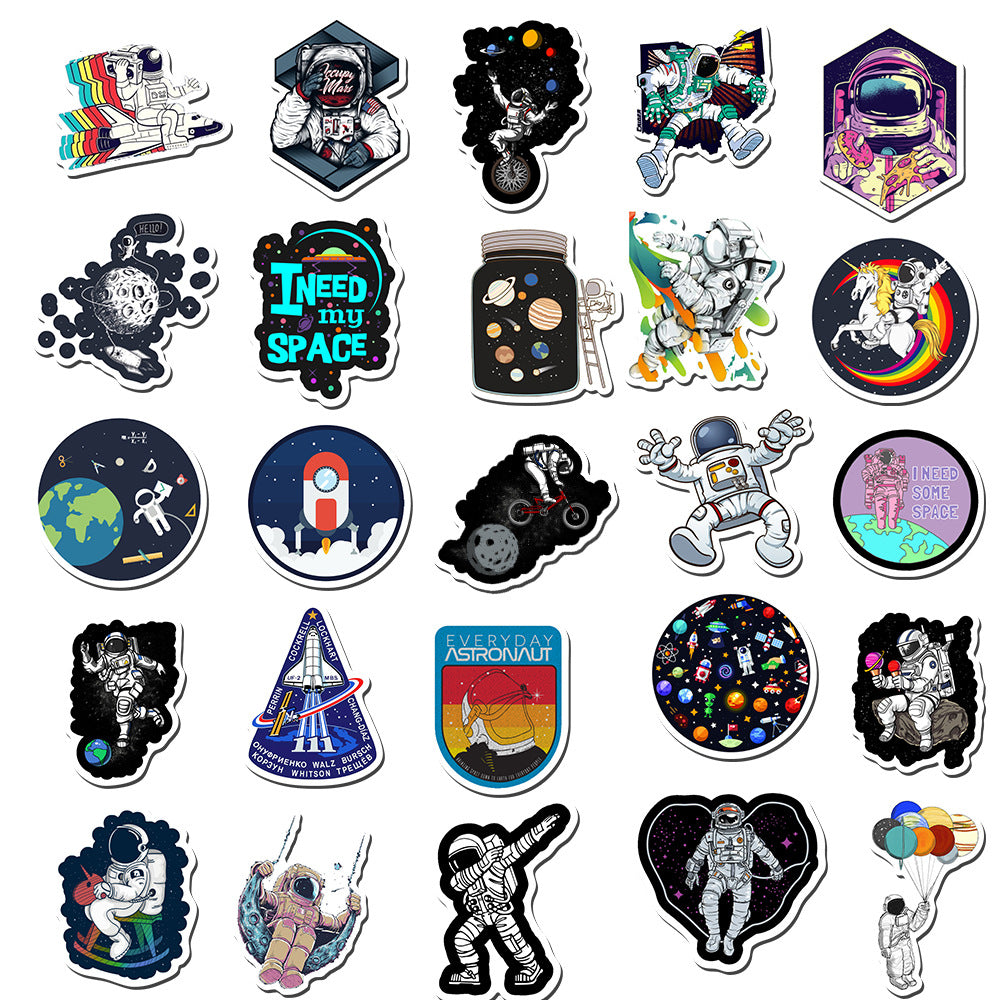 50pcs Nasa 1 Stickers