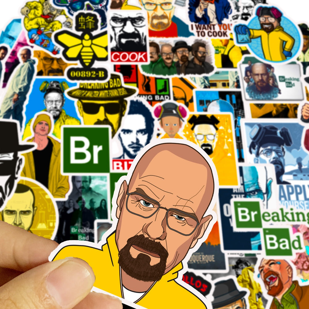 50pcs Breaking Bad Stickers