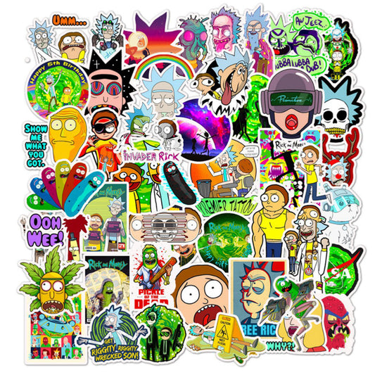 50pcs Rick and Morty 2 Stickers