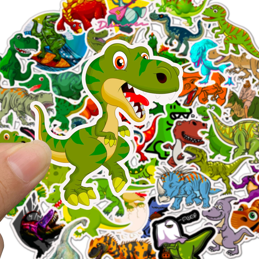 50pcs Dinosaur Travel Stickers