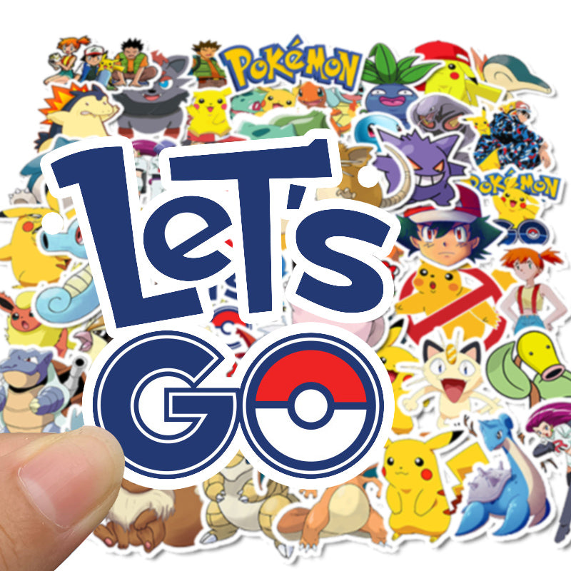 50pcs Pokemon 1 Stickers