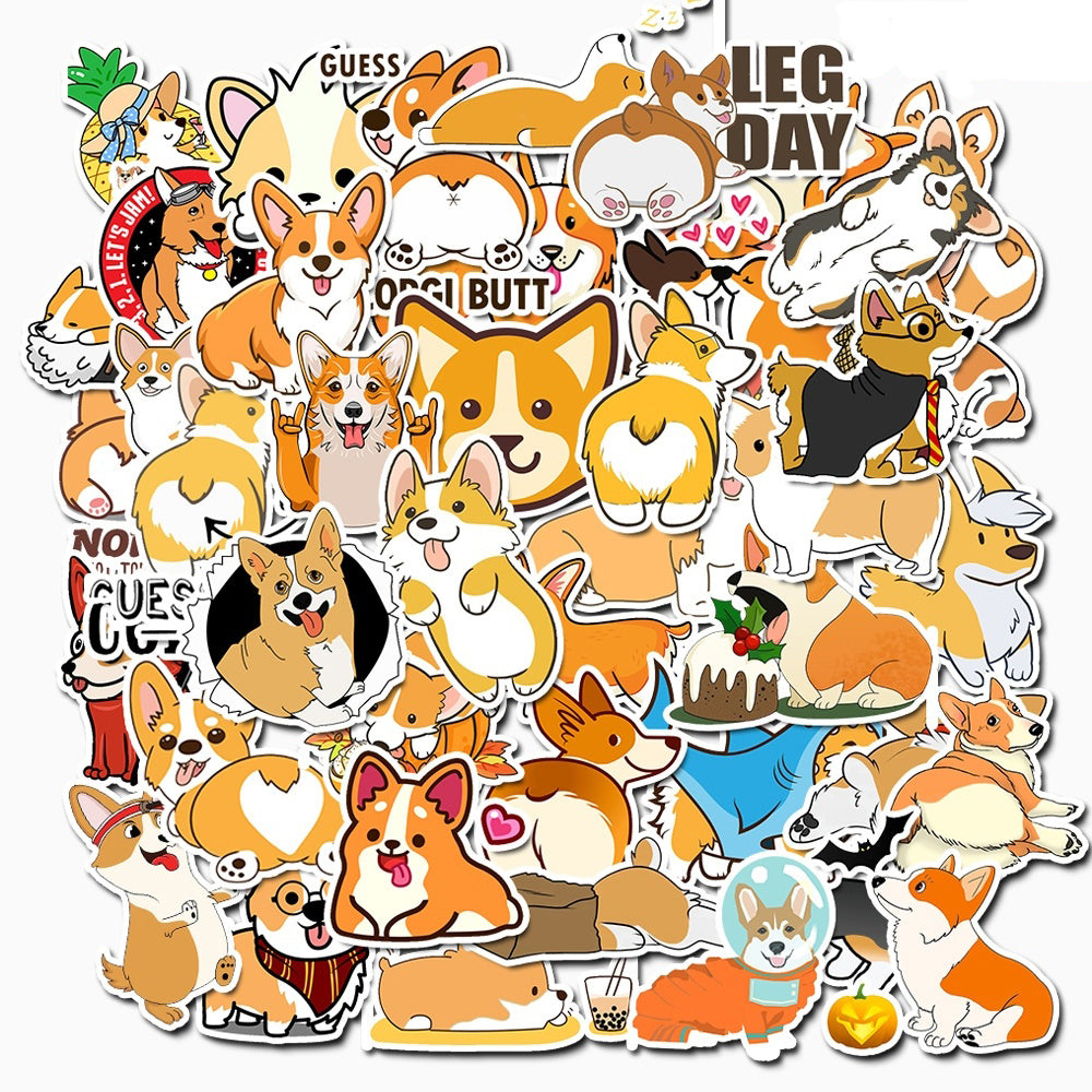 50pcs Cokey Dog Stickers