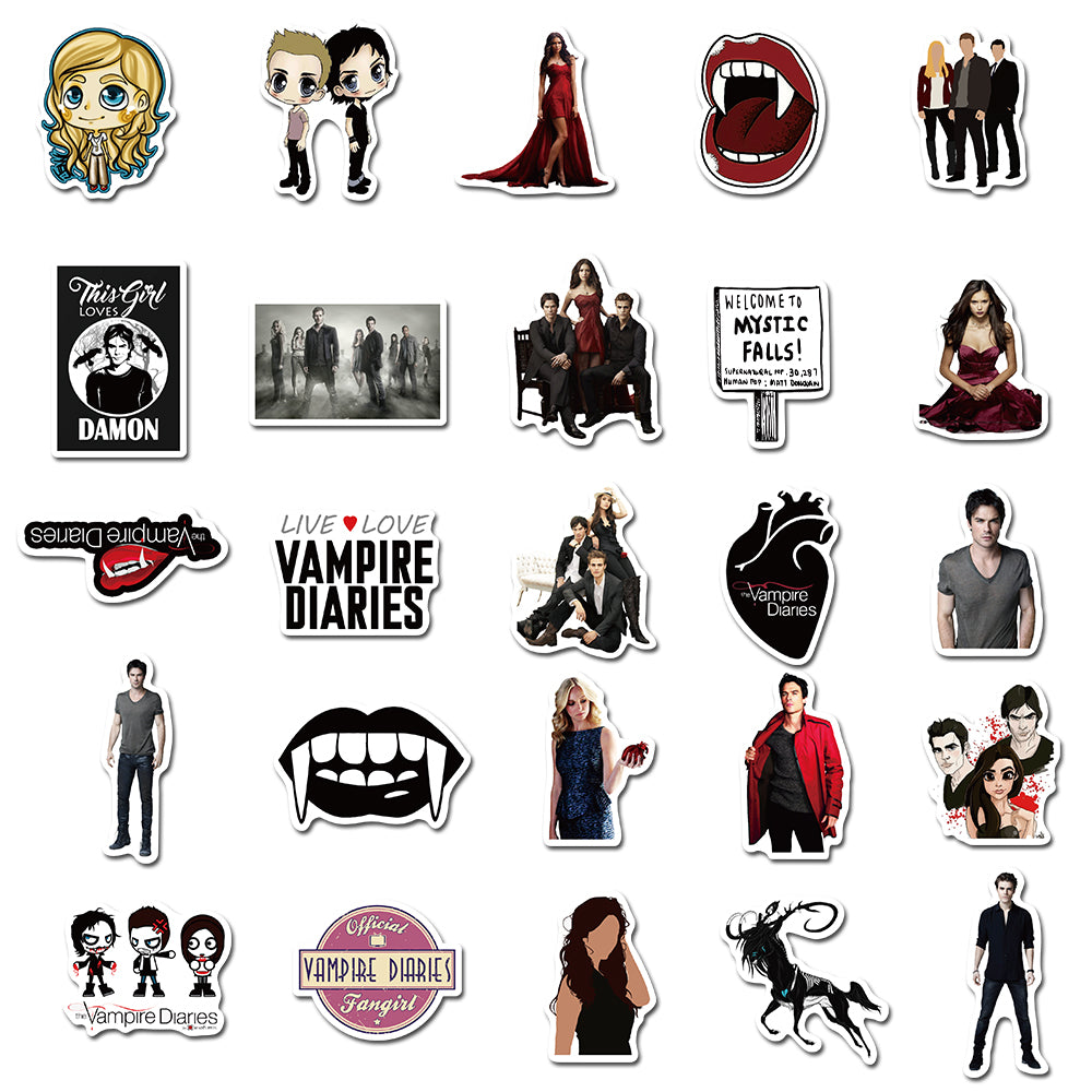 50pcs The Vampire Diaries 1 Stickers