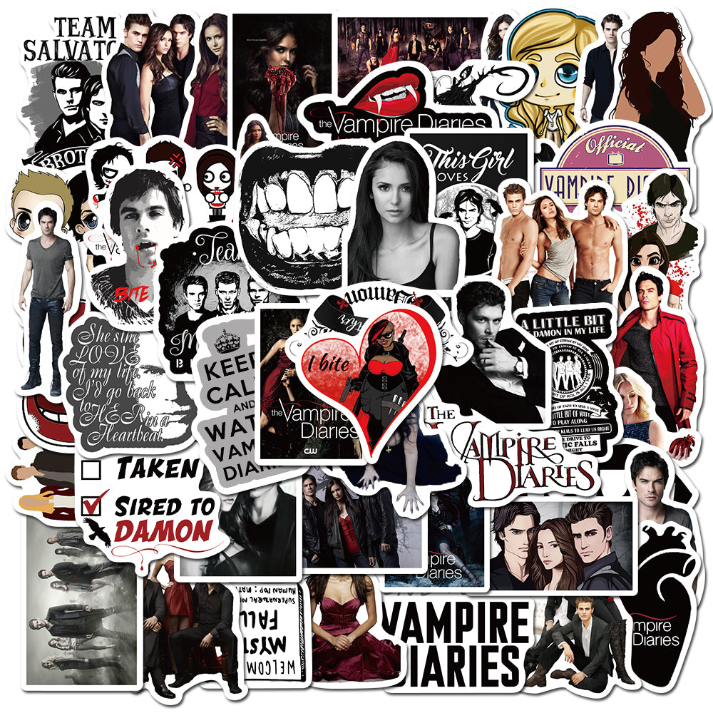 50pcs The Vampire Diaries 1 Stickers