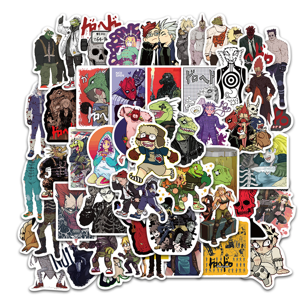 Daro Sticker 50pcs Dorohedoro Stickers – AU Sticker World