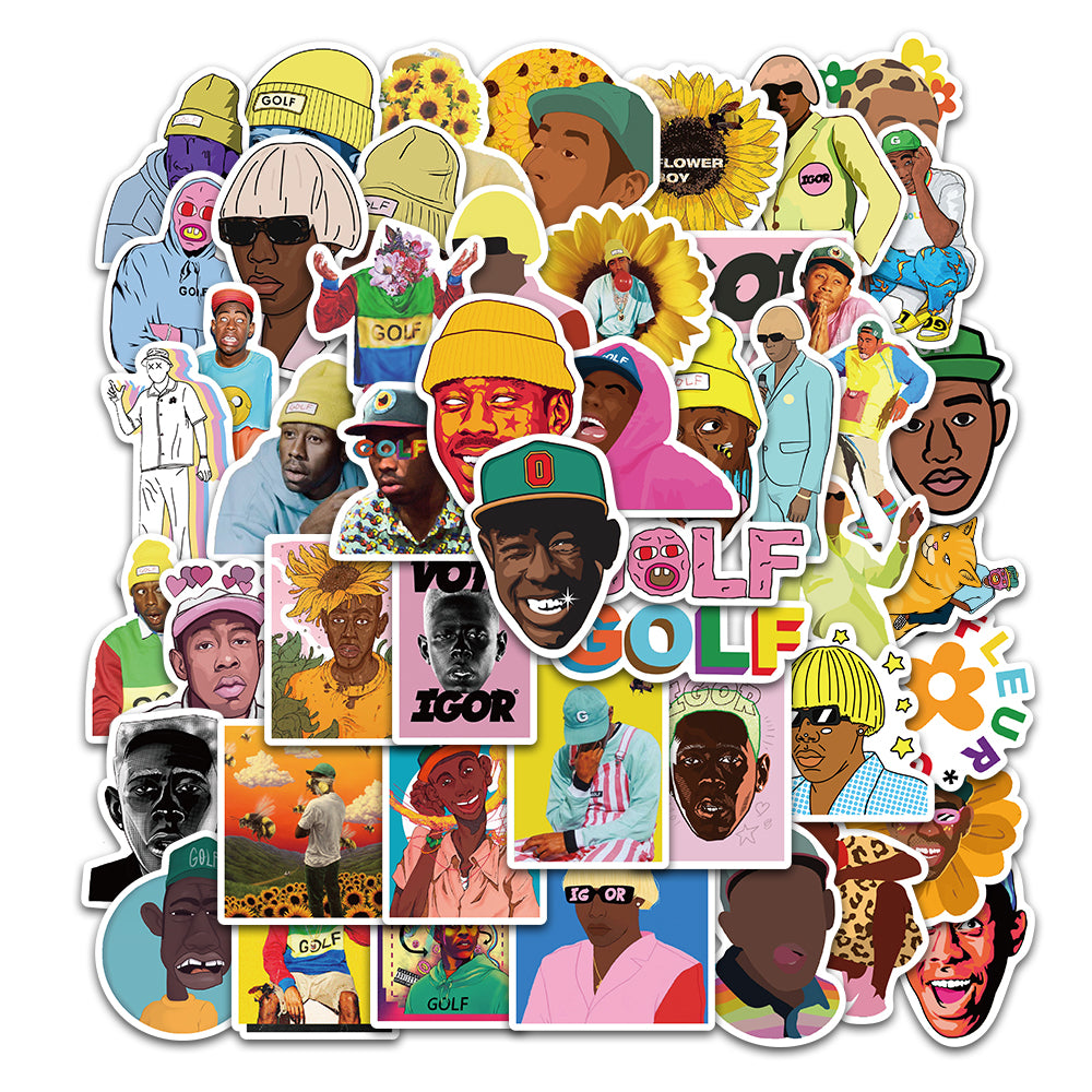 50pcs Tyler The Creator Stickers