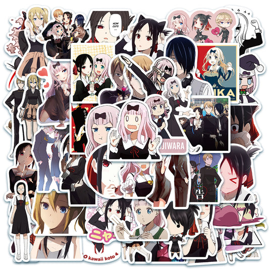 50pcs Kaguya-Sama Love Is War Stickers