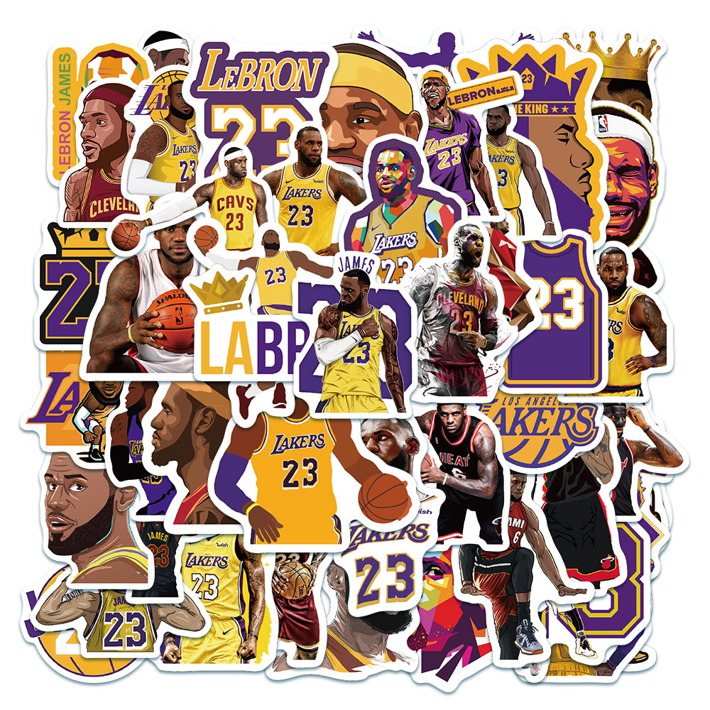 James Sticker 50pcs LeBron James Stickers – AU Sticker World