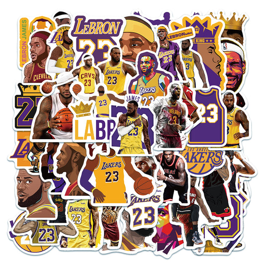 50pcs LeBron James Stickers