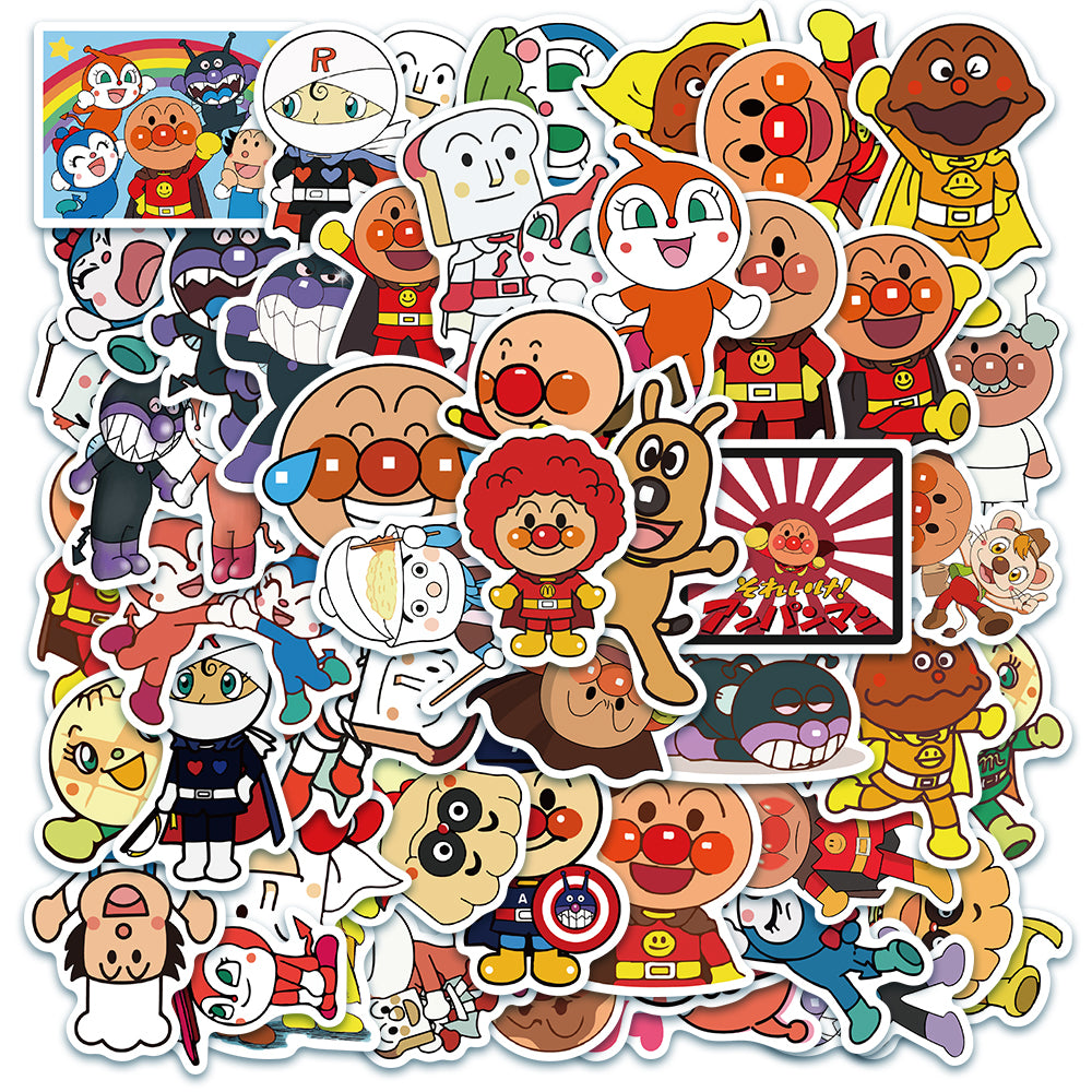 50pcs Anpanman Stickers