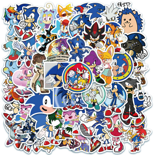 50pcs Sonic 1 Stickers